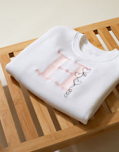 Load image into Gallery viewer, Embroidered Love Initial Sweatshirt