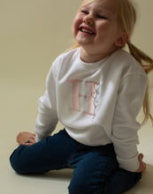 Load image into Gallery viewer, Embroidered Love Initial Sweatshirt