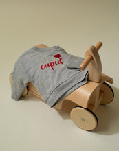 Load image into Gallery viewer, Embroidered Little Cupid Valentine Sweatshirt