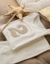 Load image into Gallery viewer, Personalised Embroidered Birthday Pyjamas - Sparkle