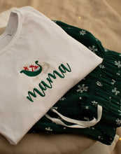 Load image into Gallery viewer, Personalised Snowflake Lady Fit Pyjamas