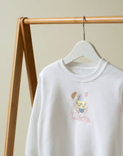 Load image into Gallery viewer, Personalised Bunny & Egg Embroidered Top