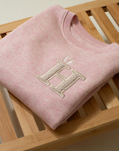 Load image into Gallery viewer, Personalised Signature Bunny Initial Sweatshirt