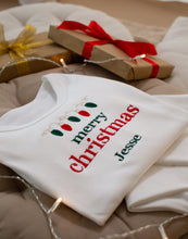 Load image into Gallery viewer, Personalised Merry Christmas Pyjamas - Classic Lights