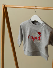 Load image into Gallery viewer, Embroidered Little Cupid Valentine Sweatshirt