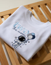 Load image into Gallery viewer, Two the Moon Children's Second Birthday Sweatshirt