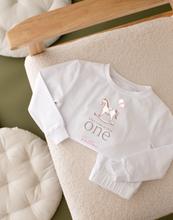 Load image into Gallery viewer, Personalised When I Wake Up Pyjamas - Classic Rocking Horse