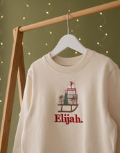Load image into Gallery viewer, Personalised Present Sleigh Sweatshirt