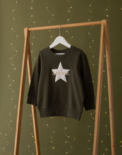 Load image into Gallery viewer, Personalised Christmas Star Sweatshirt