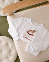 Load image into Gallery viewer, Personalised Merry Christmas Pyjamas - Rocking Horse
