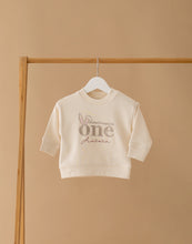 Load image into Gallery viewer, Personalised Some Bunny Birthday Sweatshirt - Natural
