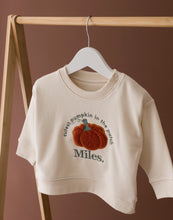 Load image into Gallery viewer, Personalised Cutest Pumpkin in the Patch Sweatshirt