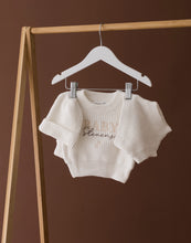 Load image into Gallery viewer, Personalised Baby Surname Baby Knitted Set