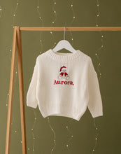 Load image into Gallery viewer, Personalised Knitted Christmas Jumper -Teddy