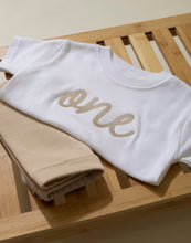 Load image into Gallery viewer, Personalised Embroidered Birthday T-shirt
