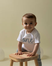 Load image into Gallery viewer, Personalised Embroidered Birthday T-shirt