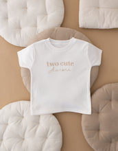Load image into Gallery viewer, Personalised Two Cute Birthday Top