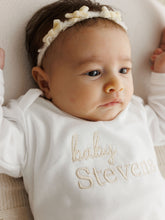 Load image into Gallery viewer, Personalised Embroidered Baby Grow