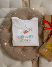 Load image into Gallery viewer, Personalised My First Christmas Baby Grow - Old Town