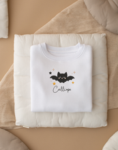 Load image into Gallery viewer, Personalised Bat Sweatshirt - Halloween Edit