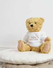Load image into Gallery viewer, Personalised Baby Teddy - Timeless Classic Jointed Bear