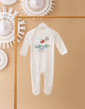 Load image into Gallery viewer, Personalised My First Christmas Baby Grow - Old Town