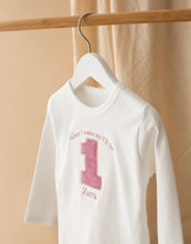 Load image into Gallery viewer, Personalised Embroidered Birthday Pyjamas - Pink Sparkle
