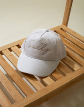 Load image into Gallery viewer, Personalised Children&#39;s Cap - White
