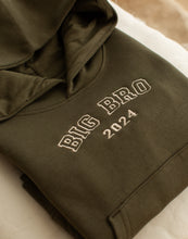 Load image into Gallery viewer, Big Bro Embroidered Hoodie - Khaki
