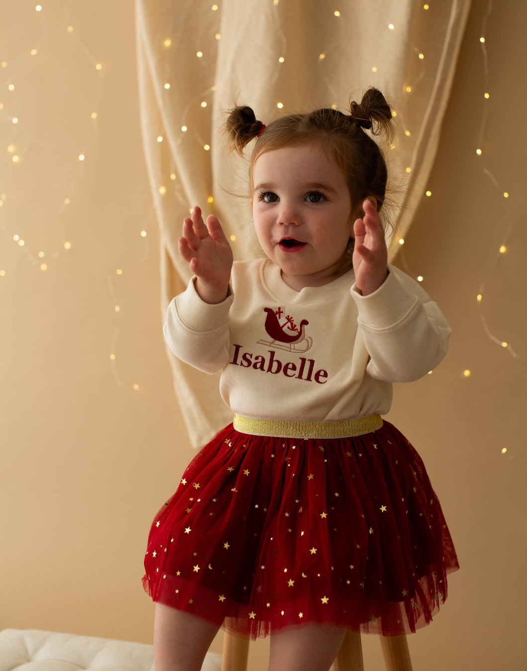 Personalised Christmas Sweatshirt - Santa Sleigh