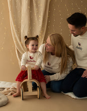 Load image into Gallery viewer, Personalised Christmas Adult Sweatshirt - Santa Sleigh
