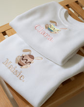 Load image into Gallery viewer, Personalised Bunny &amp; Egg Embroidered Top
