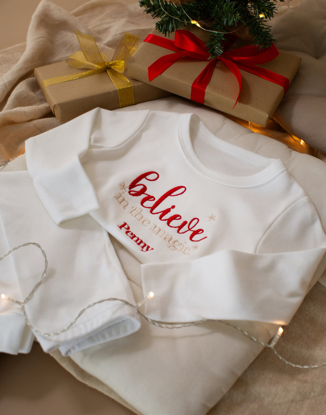 Personalised Believe in the Magic Pyjamas