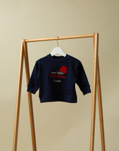 Load image into Gallery viewer, Embroidered Our Little Valentine Sweatshirt
