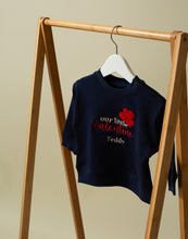 Load image into Gallery viewer, Embroidered Our Little Valentine Sweatshirt
