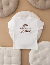 Load image into Gallery viewer, Personalised Cowboy Rodeo Birthday Top
