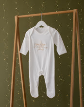 Load image into Gallery viewer, Personalised My First Christmas Baby Grow - Star
