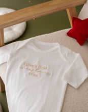 Load image into Gallery viewer, Personalised My First Christmas Baby Grow - Star
