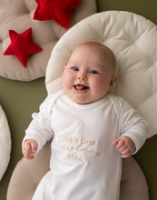 Load image into Gallery viewer, Personalised My First Christmas Baby Grow - Star
