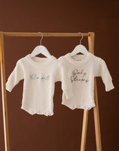 Load image into Gallery viewer, Personalised Name Baby Knitted Romper
