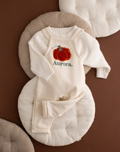 Load image into Gallery viewer, Personalised Pumpkin Dungarees
