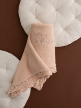 Load image into Gallery viewer, Personalised Classic Knitted Blanket-  Pink
