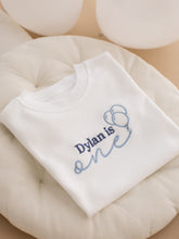 Load image into Gallery viewer, Personalised Balloons Birthday T-shirt
