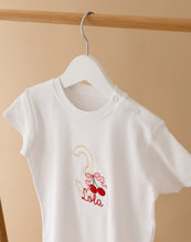 Load image into Gallery viewer, Personalised Cherry Birthday T-shirt
