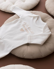 Load image into Gallery viewer, Personalised Hello World Baby Grow - Heart
