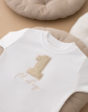 Load image into Gallery viewer, Personalised Glitter Age Birthday Top
