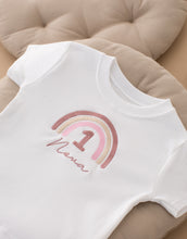 Load image into Gallery viewer, Personalised Rainbow Birthday Top
