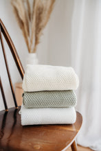 Load image into Gallery viewer, Personalised Classic Knitted Blanket-  Signature Font
