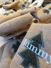 Load image into Gallery viewer, Embroidered Jute Christmas Sack
