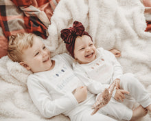 Load image into Gallery viewer, Personalised Merry Christmas Pyjamas - Lights
